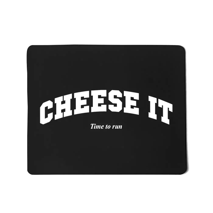 Outside Xbox Cheese It Time To Run Mousepad