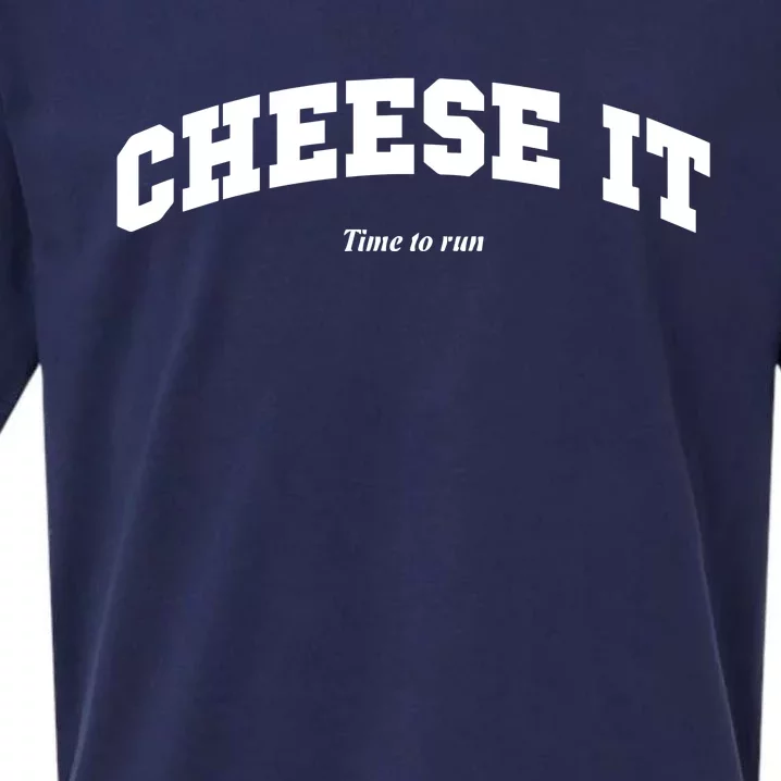 Outside Xbox Cheese It Time To Run Sueded Cloud Jersey T-Shirt