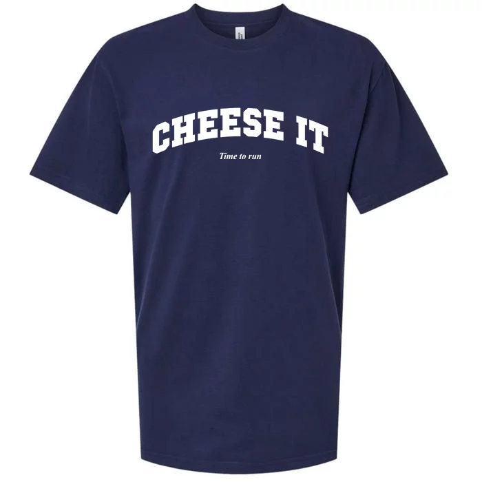 Outside Xbox Cheese It Time To Run Sueded Cloud Jersey T-Shirt