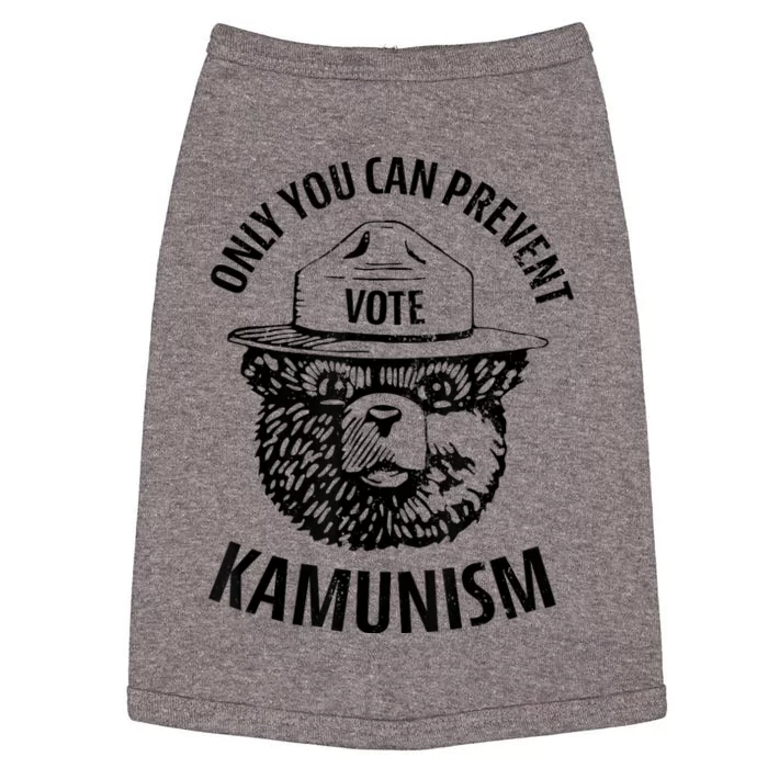 Only You Can Prevent Kamunism Communism Election Humor 2024 Doggie Tank