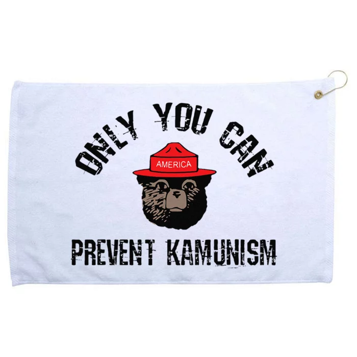 Only You Can Prevent Kamunism Communism Grommeted Golf Towel