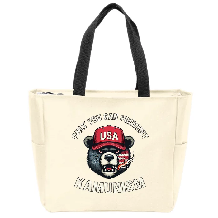 Only You Can Prevent Kamunism Communism Zip Tote Bag