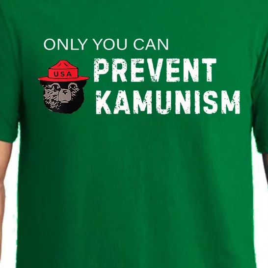 Only You Can Prevent Kamunism Communism Election Humor 2024 Pajama Set