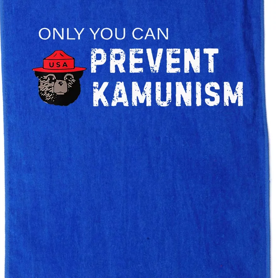 Only You Can Prevent Kamunism Communism Election Humor 2024 Platinum Collection Golf Towel