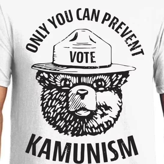 Only You Can Prevent Kamunism Communism Election Humor 2024 Pajama Set