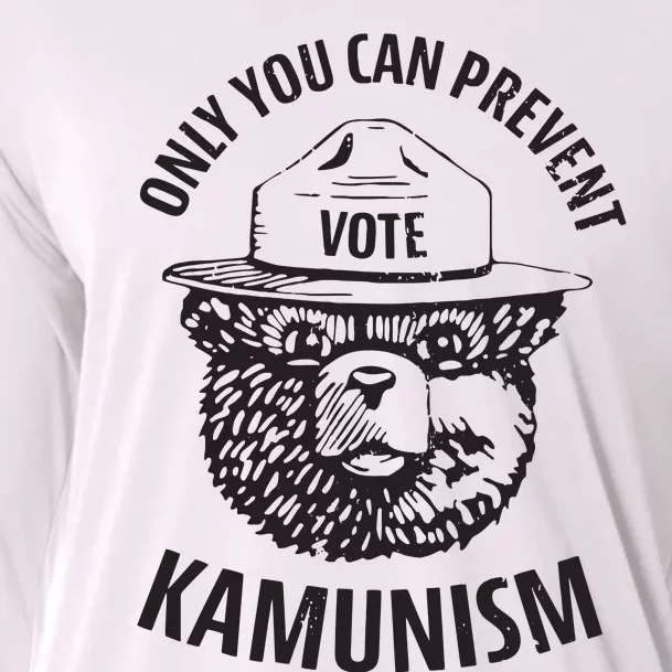 Only You Can Prevent Kamunism Communism Election Humor 2024 Cooling Performance Long Sleeve Crew