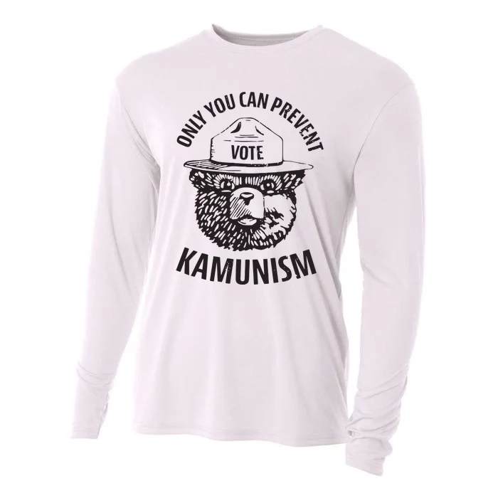 Only You Can Prevent Kamunism Communism Election Humor 2024 Cooling Performance Long Sleeve Crew