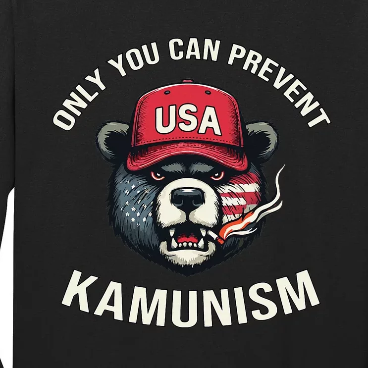 Only You Can Prevent Kamunism Communism Funny Election 2024 Tall Long Sleeve T-Shirt