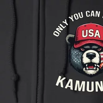 Only You Can Prevent Kamunism Communism Funny Election 2024 Full Zip Hoodie