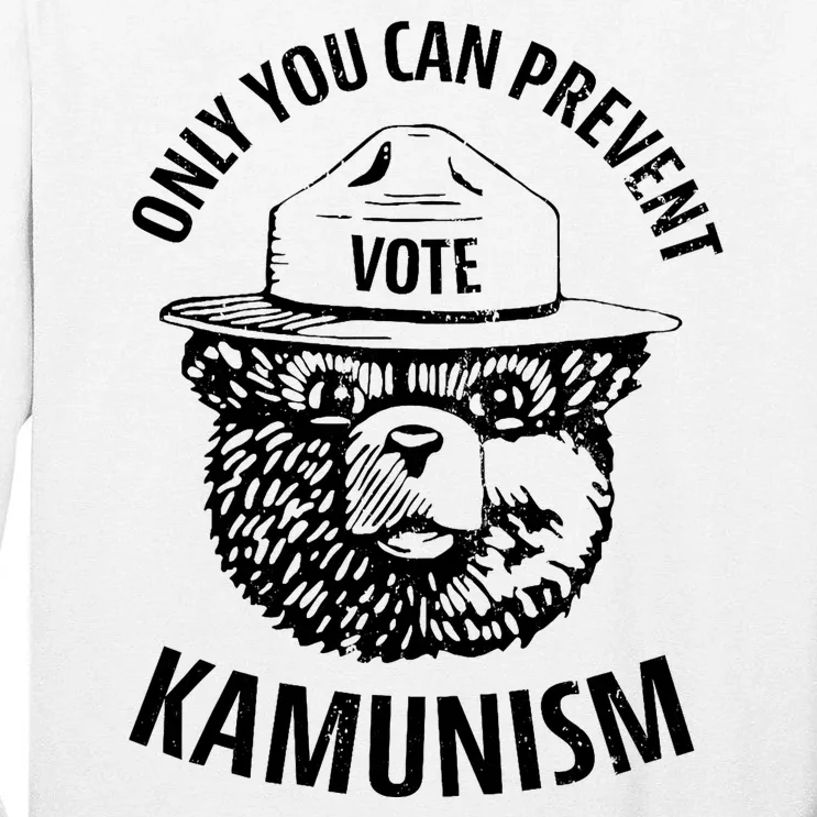 Only You Can Prevent Kamunism Communism Election Humor 2024 Tall Long Sleeve T-Shirt