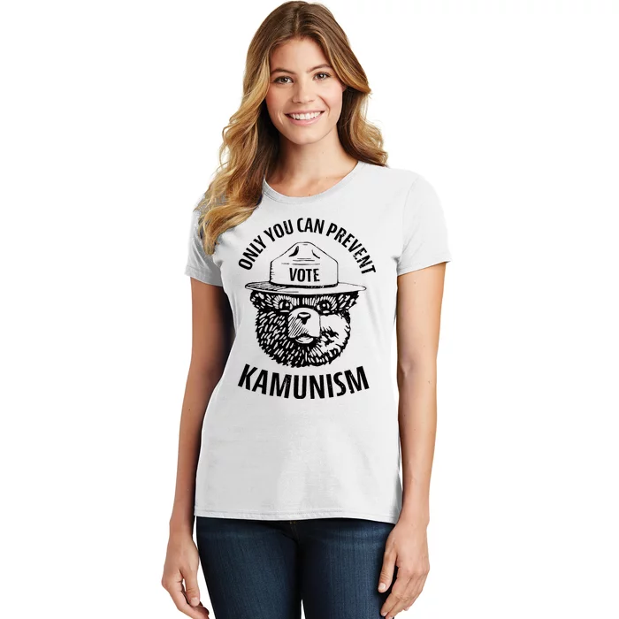 Only You Can Prevent Kamunism Communism Election Humor 2024 Women's T-Shirt