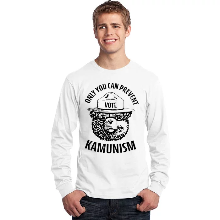 Only You Can Prevent Kamunism Communism Election Humor 2024 Tall Long Sleeve T-Shirt