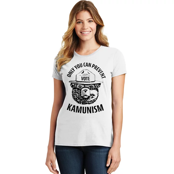 Only You Can Prevent Kamunism Communism Election Humor 2024 Women's T-Shirt