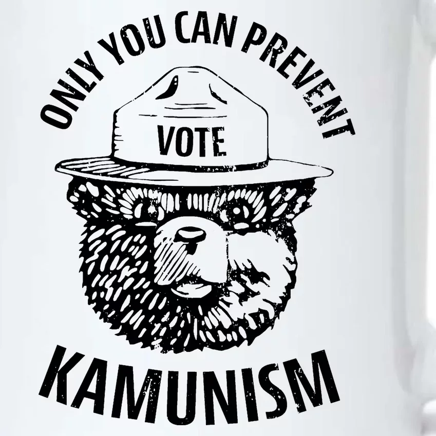 Only You Can Prevent Kamunism Vote Black Color Changing Mug