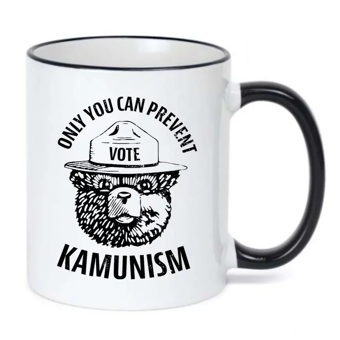 Only You Can Prevent Kamunism Vote Black Color Changing Mug