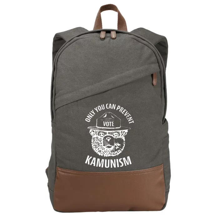 Only You Can Prevent Kamunism Vote Cotton Canvas Backpack