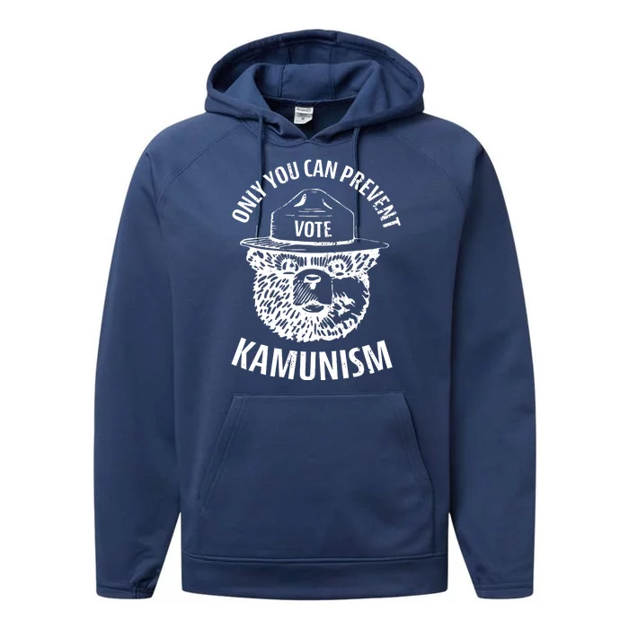 Only You Can Prevent Kamunism Vote Performance Fleece Hoodie