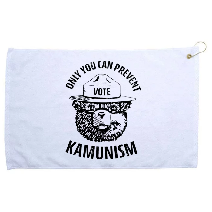 Only You Can Prevent Kamunism Vote Grommeted Golf Towel