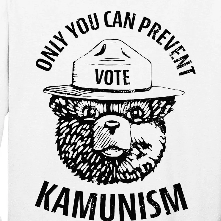 Only You Can Prevent Kamunism Communism Election Humor 2024 Tall Long Sleeve T-Shirt