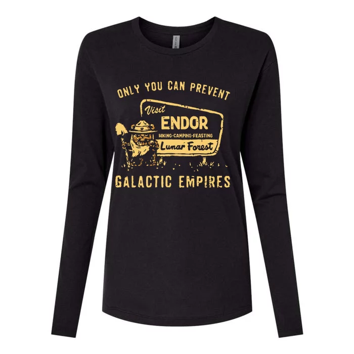 Only You Can Prevent Galactic Empires Womens Cotton Relaxed Long Sleeve T-Shirt