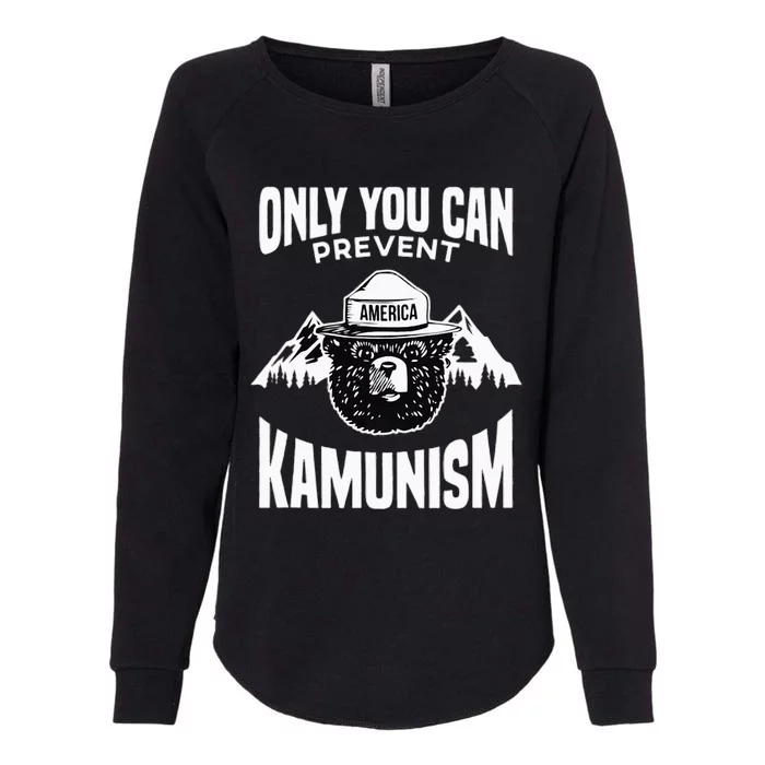 Only You Can Prevent Kamunism Womens California Wash Sweatshirt