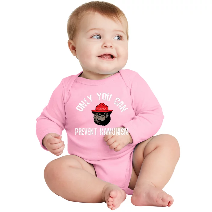 Only You Can Prevent Kamunism Baby Long Sleeve Bodysuit