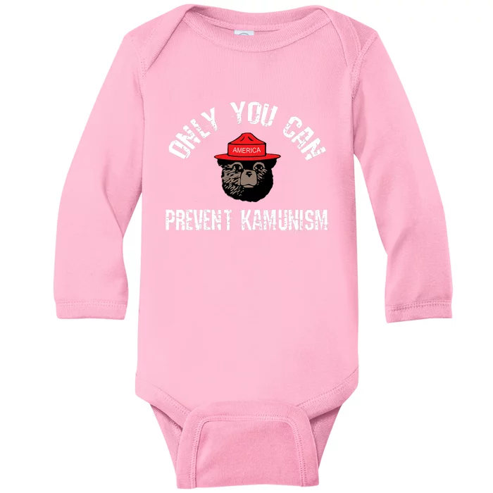 Only You Can Prevent Kamunism Baby Long Sleeve Bodysuit