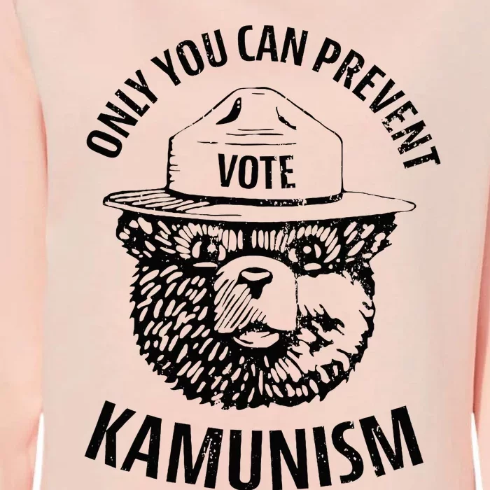 Only You Can Prevent Kamunism Communism Womens California Wash Sweatshirt