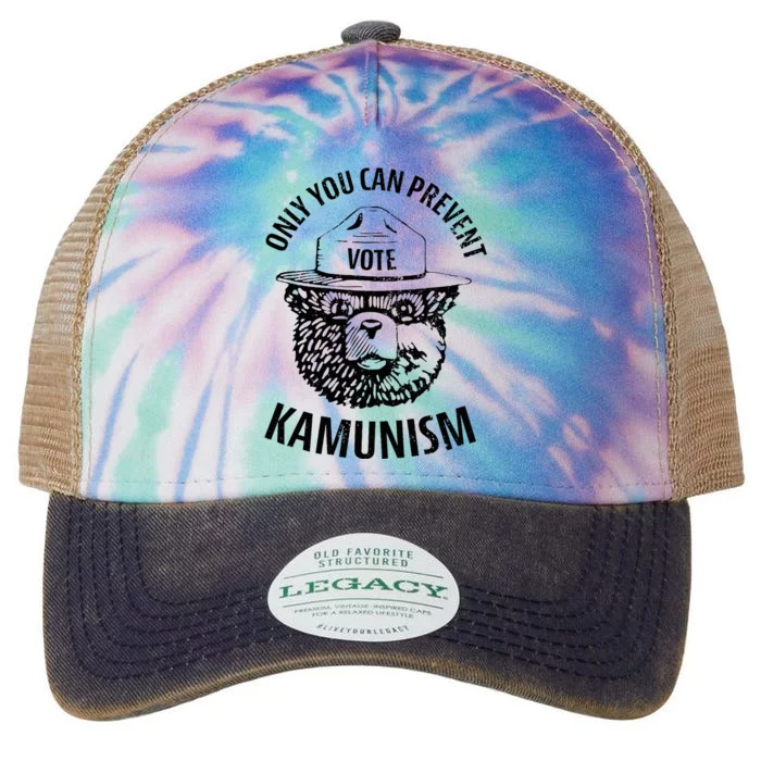 Only You Can Prevent Kamunism Communism Legacy Tie Dye Trucker Hat