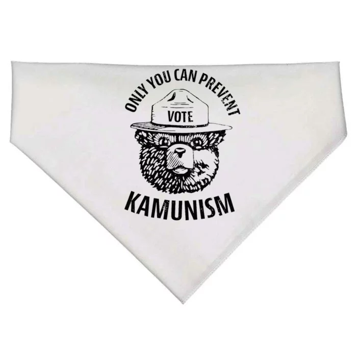 Only You Can Prevent Kamunism Communism USA-Made Doggie Bandana