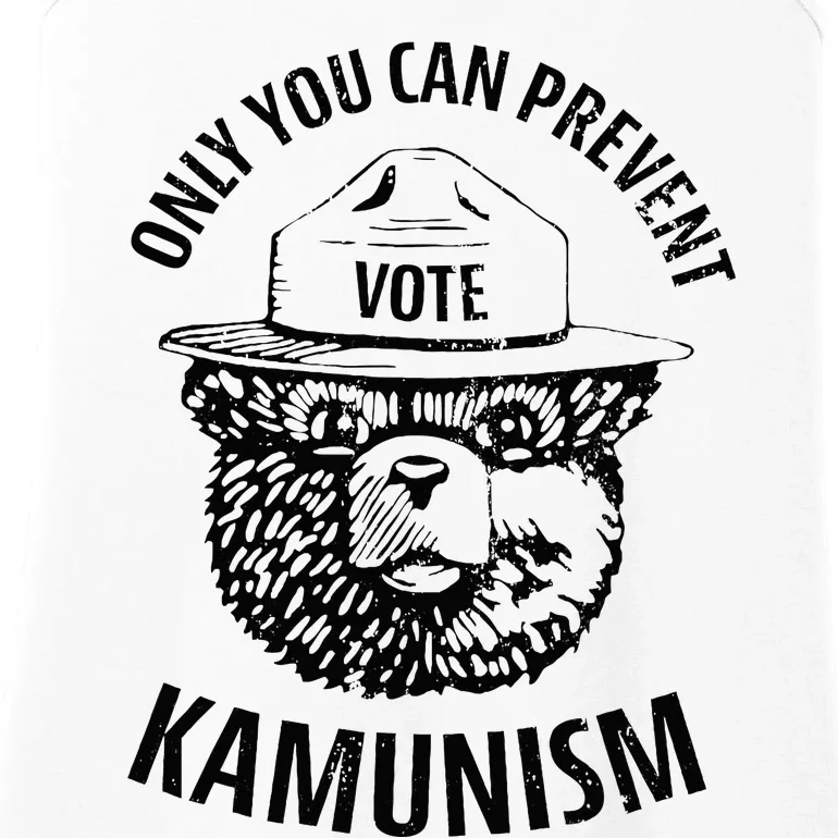 Only You Can Prevent Kamunism Communism Ladies Essential Tank