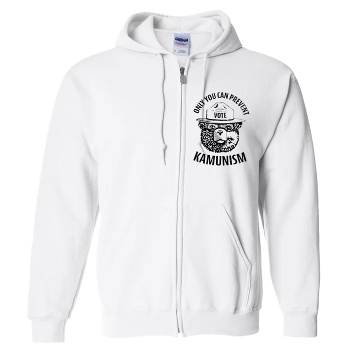 Only You Can Prevent Kamunism Communism Full Zip Hoodie