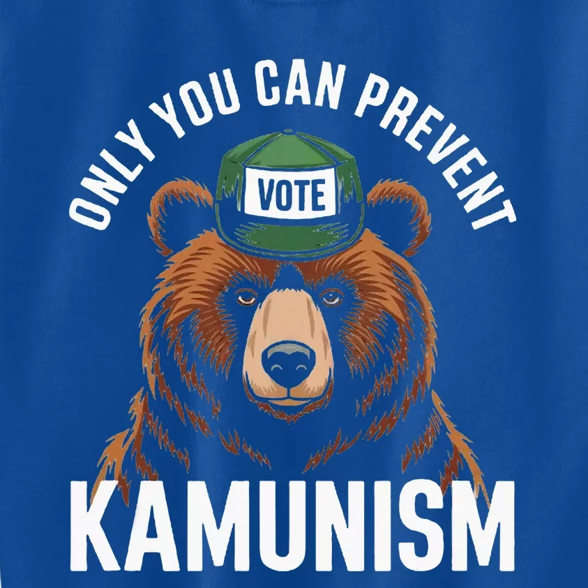 Only You Can Prevent Kamunism Kids Sweatshirt