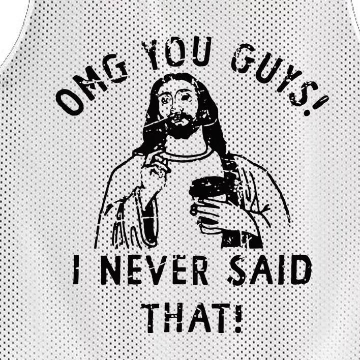 Omg You Guys I Never Said That Mesh Reversible Basketball Jersey Tank