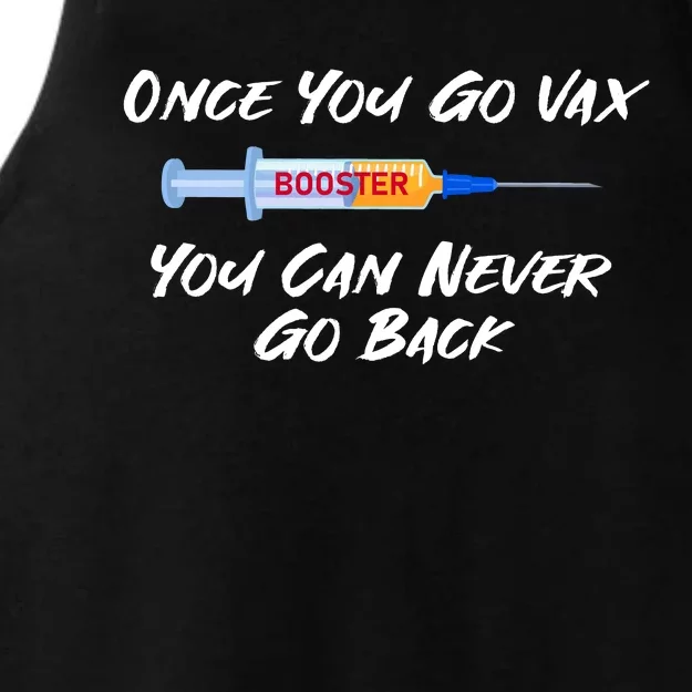 Once You Go Vax You Can Never Go Back Ladies Tri-Blend Wicking Tank