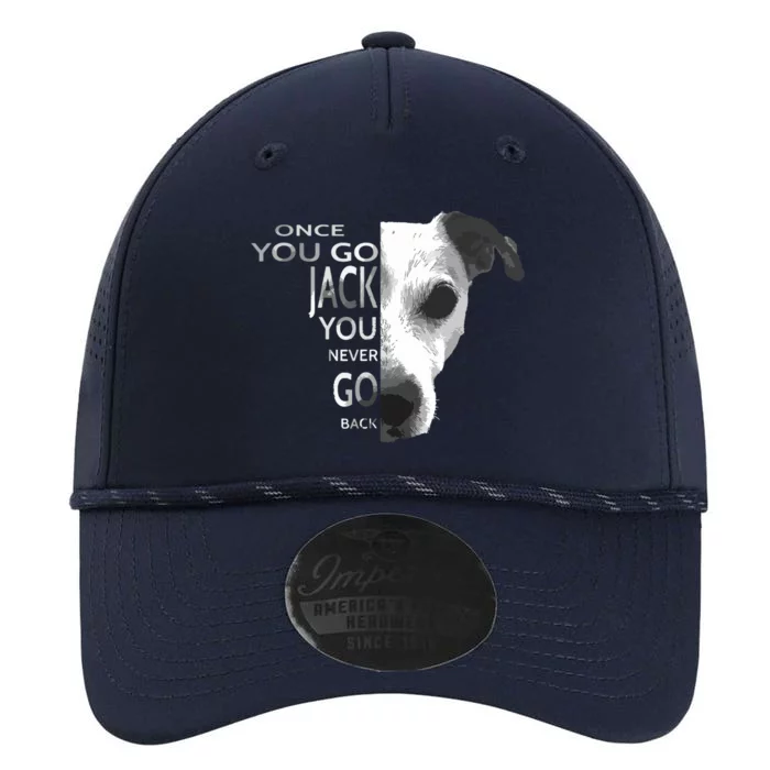 Once You Go Jack Russell Terrier Shirts Gift For Dog Lover Performance The Dyno Cap