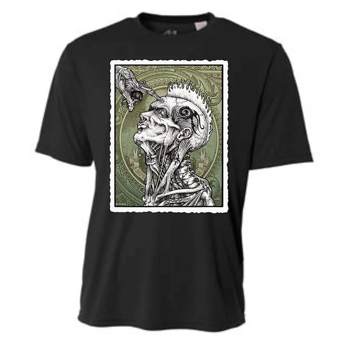 Opyn Yer Mynd By Emek Artman Cooling Performance Crew T-Shirt