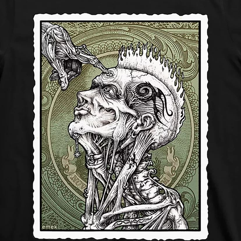 Opyn Yer Mynd By Emek Artman T-Shirt