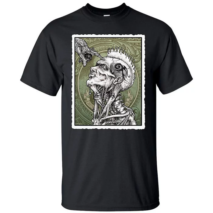 Opyn Yer Mynd By Emek Artman Tall T-Shirt