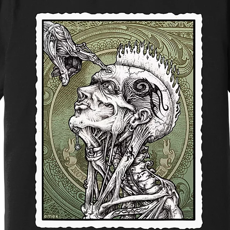 Opyn Yer Mynd By Emek Artman Premium T-Shirt