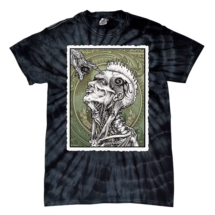 Opyn Yer Mynd By Emek Artman Tie-Dye T-Shirt