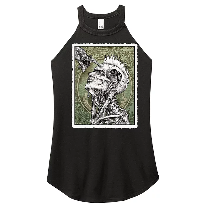 Opyn Yer Mynd By Emek Artman Women’s Perfect Tri Rocker Tank