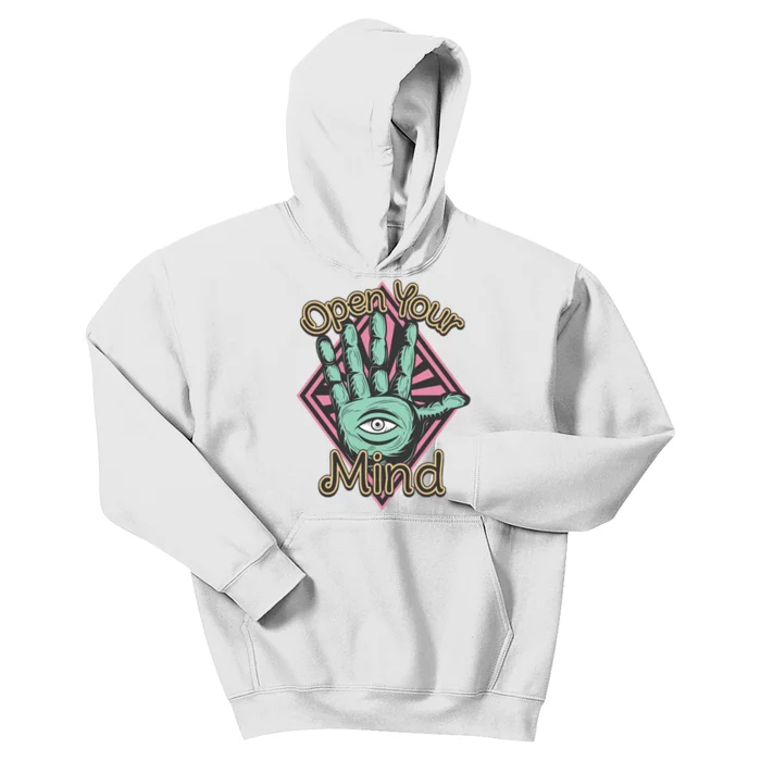 Open Your Mind Kids Hoodie