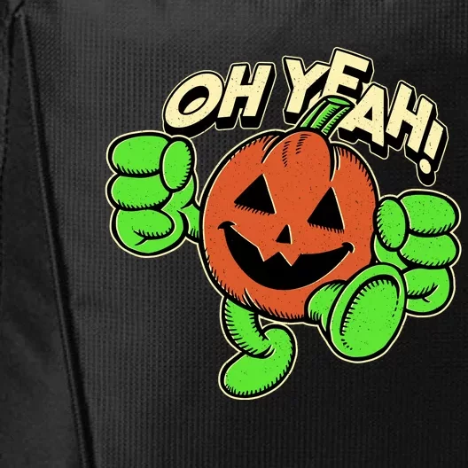 Oh Yeah! Pumpkin Man City Backpack