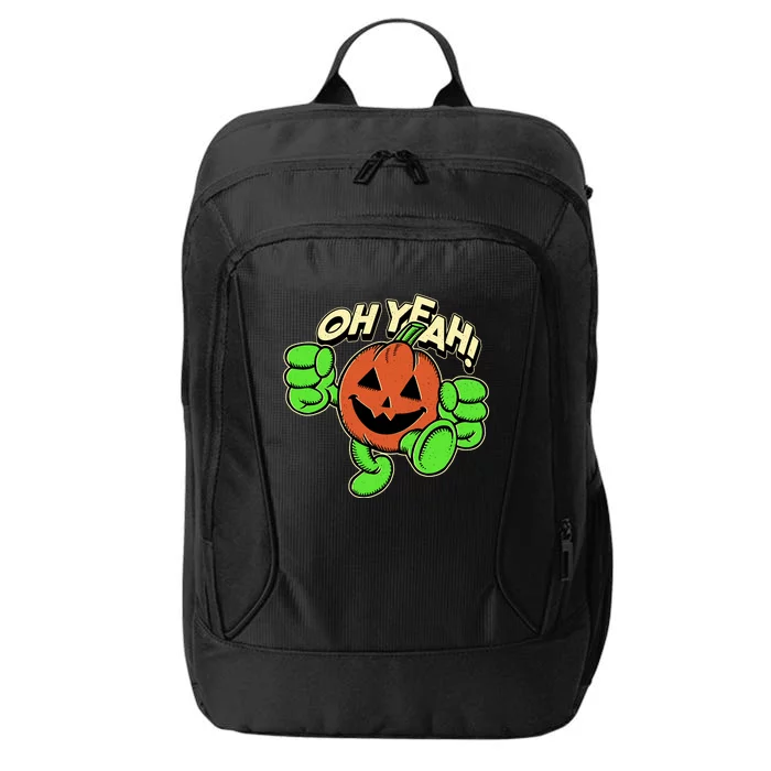 Oh Yeah! Pumpkin Man City Backpack