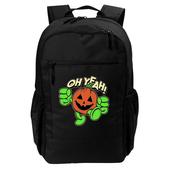 Oh Yeah! Pumpkin Man Daily Commute Backpack