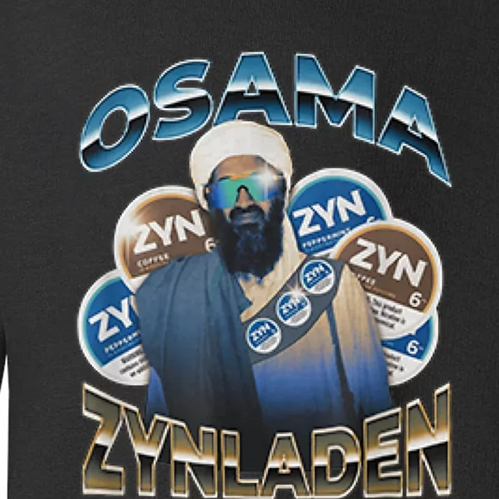 Osama Zynladen Funny Darty College Designs Toddler Sweatshirt