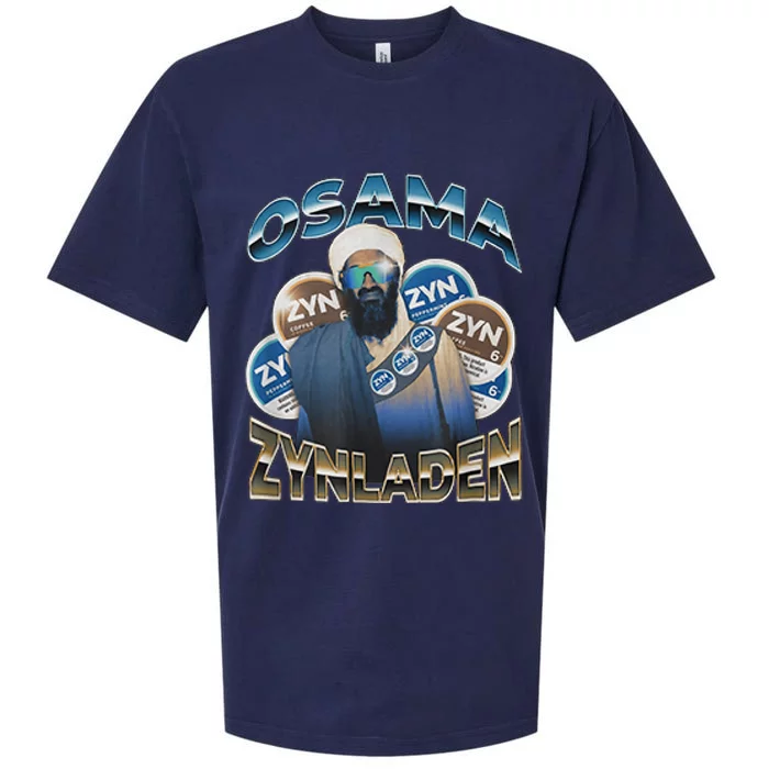 Osama Zynladen Funny Darty College Designs Sueded Cloud Jersey T-Shirt