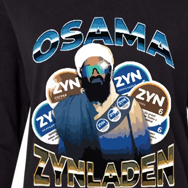 Osama Zynladen Womens Cotton Relaxed Long Sleeve T-Shirt