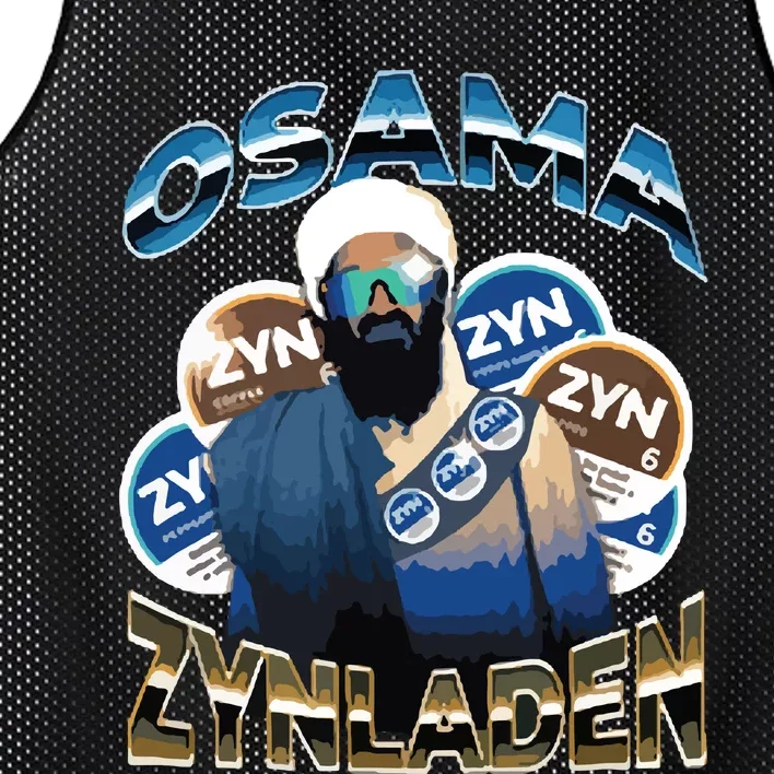 Osama Zynladen Mesh Reversible Basketball Jersey Tank